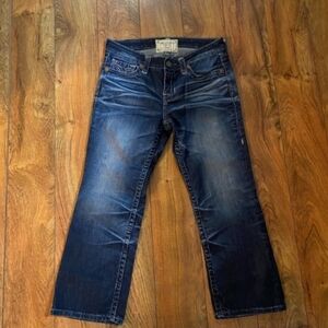 Beautiful Big Star Miki Crop Jeans With 24" Inseam